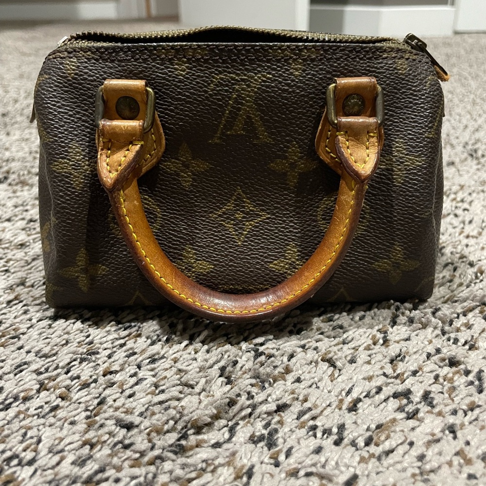 Rare Louis Vuitton Mini Speedy Monogram